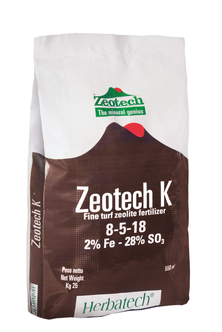 Concimi granulari per il mantenimento del prato Zeotech K
